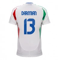 Italia Matteo Darmian #13 Bortedrakt EM 2024 Kortermet